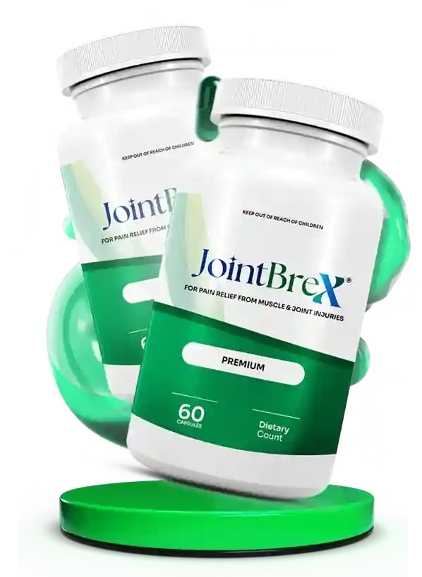 JointBrex Premium joint pain relief supplement &mdash; 60 capsules for cartilage regeneration, mobility and movement strength